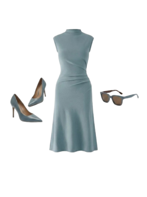 PRETTYGARDEN Women's Summer Satin Maxi Cocktail Dress