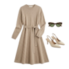 WIHOLL Winter Dresses Cap Sleeve